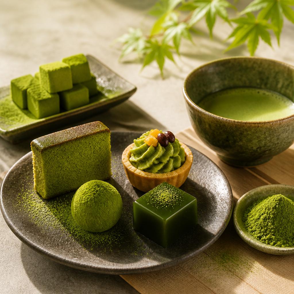 栄養と美を兼ね備えた抹茶スイーツ