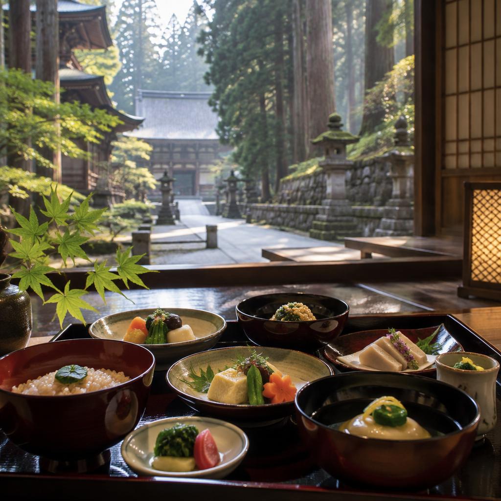 高野山の静寂に身をゆだね、旬を味わう。心ほどける精進料理デートへ。
