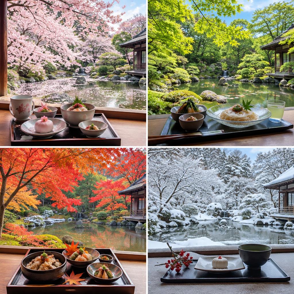 季節ごとに出会う、高野山ならではの味と景色
