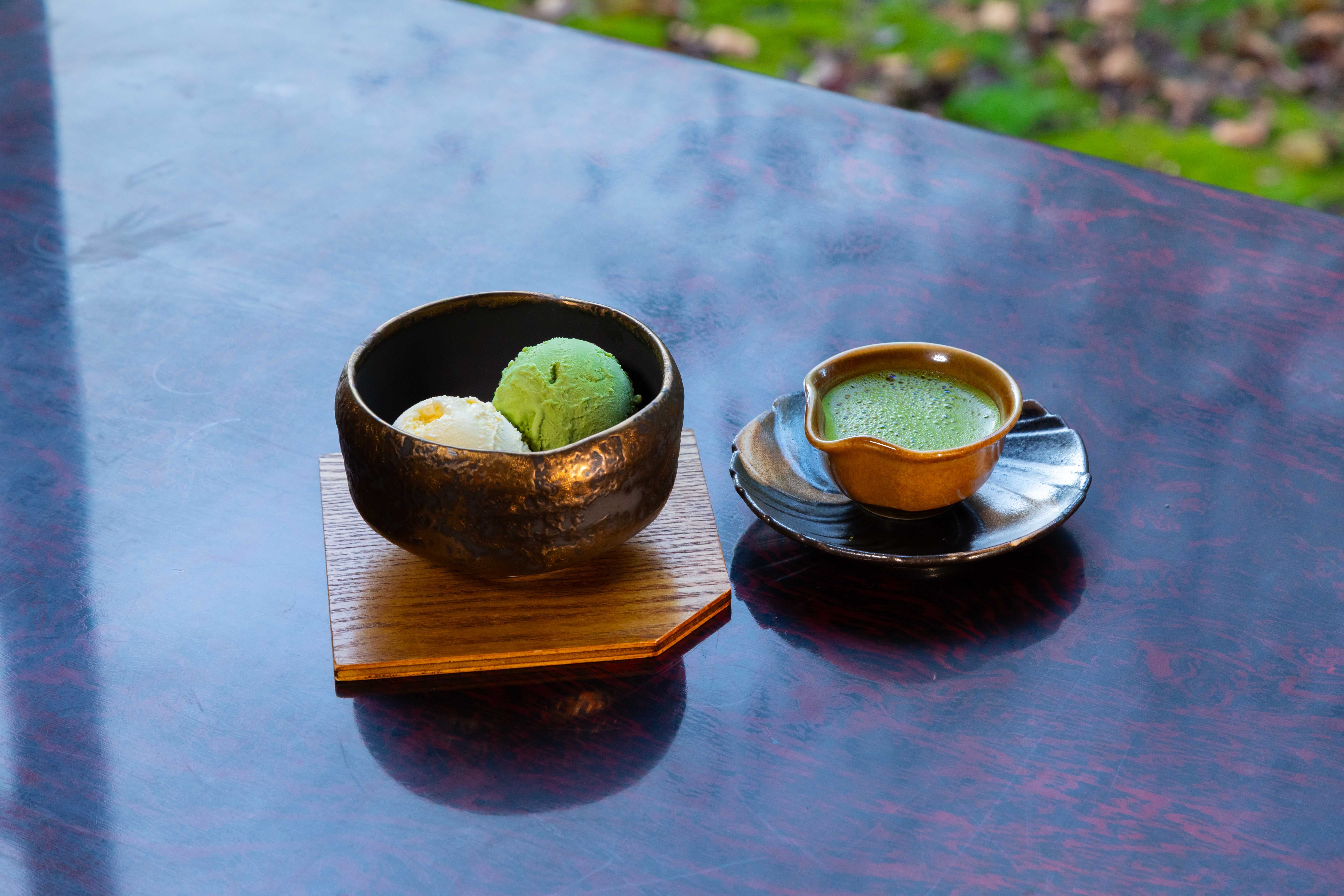 抹茶スイーツと出会う、和のティータイム